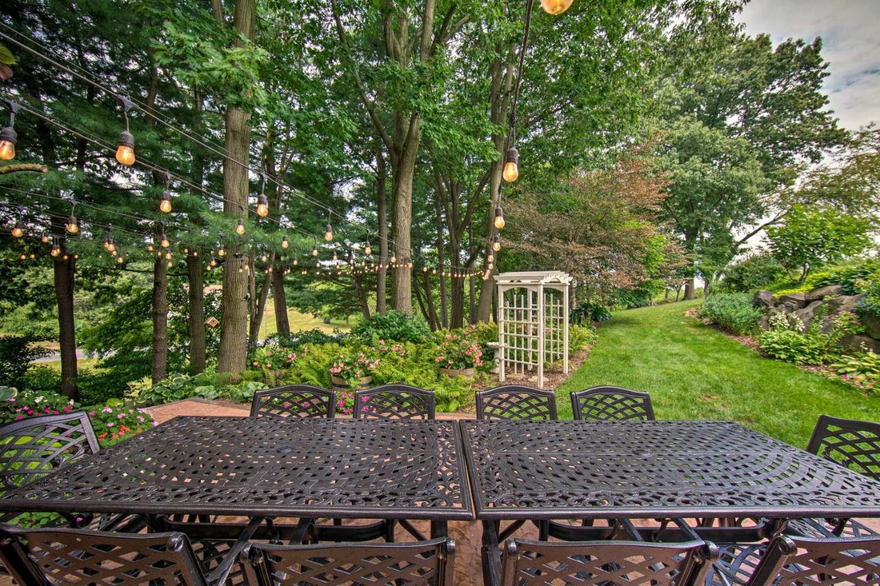 Charming Apartment With Yard And Beautiful Gardens! Manheim Exterior photo
